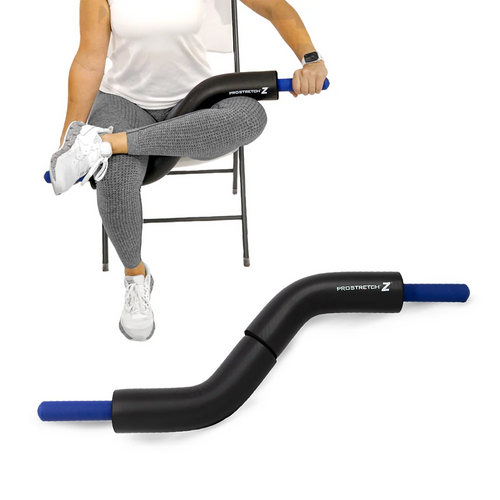 Hip and Glute Mobility Kit — ProStretch Z leverage tool in a seated glute position